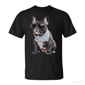 T-shirt Cool per Appassionati di Bulldog Francese - Prodotto Promozionale per Amanti dei Bulldog Francesi - Product Image 2
