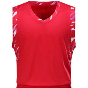 Uniforme de baloncesto sublimado para hombre y mujer, uniforme de baloncesto unisex con diseño de logotipo personalizado, color sólido, informal, 100% poliéster - Product Image 4