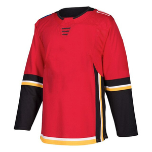 Prix de gros de qualité supérieure Nom de l'équipe personnalisée Uniforme de maillot de hockey sur glace et chemise de hockey - Product Image 4