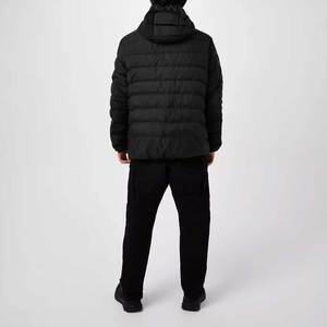 Vente en gros de doudoune chaude d'hiver pour hommes, veste légère matelassée à capuche, imperméable au vent et à la mode en plein air - Product Image 4