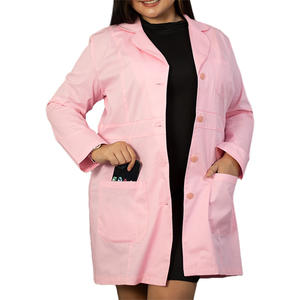 Uniformes de Hospital de Alta Calidad, Bata de Laboratorio de Manga Larga, Uniformes Médicos Personalizados para Mujer - Product Image 2