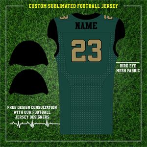 Uniforme de football américain personnalisé cousu vierge ensembles de football respirant maillot de pratique uniforme de football américain - Product Image 3