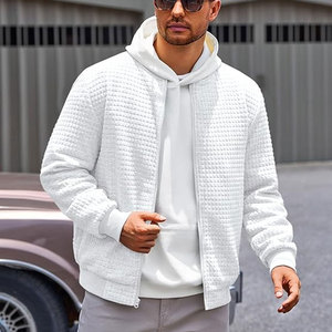 Venta al por mayor de nuevo estilo personalizado de invierno de los hombres chaqueta de bombardero Casual 100% poliéster ropa deportiva - Product Image 3