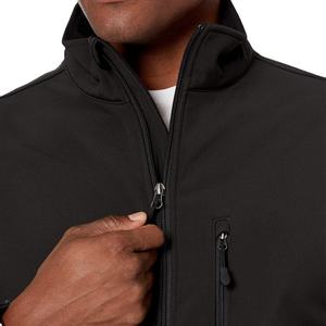 Vestes Softshell pour Hommes de Haute Qualité pour l'Hiver Chaudes et Confortables avec Col Montant en Toile Prix Raisonnable 2026 - Product Image 2