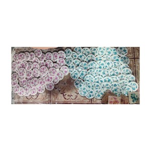 Qualité luxueuse nouvelle boîte d'incrustation de marbre blanc pur traditionnel avec art floral de coquille de mer de nacre pour la boîte de rangement de bijoux - Product Image 5