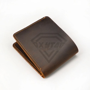 กระเป๋าสตางค์แฟชั่นสำหรับผู้ชายกระเป๋าสตางค์หนังสำหรับผู้ชายน้ำหนักเบาทำจากโรงงาน - Product Image 1