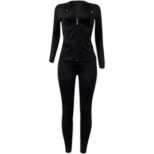 Top Quality New Style Woman Tracksuits Running Training Wear Casual Custom Woman Tracksuit - Product Image 5