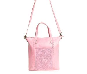 Handtooled femmes sacs à bandoulière nouveau en cuir véritable fourre-tout Vintage Style bohème Premium qualité toile Western sac à main mode - Product Image 1