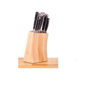 Organisateur porte-couteau incliné en bois pour couteaux pour ustensiles de cuisine et restaurants au meilleur prix - Product Image 5