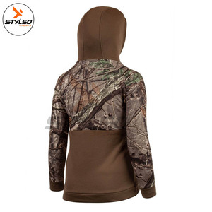 Jersey de caza de manga larga duradero de alta calidad para hombre, sudadera cálida de invierno transpirable para senderismo de camuflaje al aire libre - Product Image 5