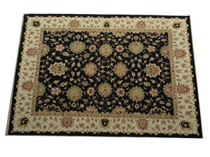 Juego de alfombras de seda de lana de estilo moderno, alfombra Sumaik anudada a mano de pila baja con logotipo personalizado impreso, recién llegado - Product Image 5