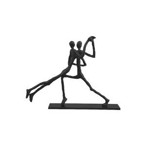 <b>Metal</b> figurine couples sculptures bring a timeless elegance to any space fusing artistry and emotional resonance in single piece - Product Image 1