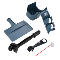 Kit de nettoyage de chaîne de moto universel JFG, ensemble d'outils de nettoyage de chaîne et d'engrenages pour l'entretien de la transmission