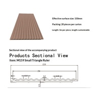 Panneau mural triangulaire imperméable en grain de bois brun, grade E0 B1, pour la décoration murale des chambres de villas et d'hôtels modernes et luxueux