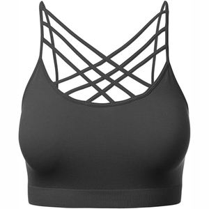 Soutien-gorge de sport pour femmes de haute qualité pour les entraînements de gymnastique et de yoga Soutien-gorge de fitness push-up athlétique Soutien-gorge de haute qualité maximum pour les sports de course - Product Image 2