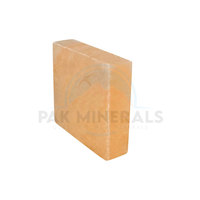 Briques de sel de roche de l'Himalaya polies de haute qualité pour salles de sel, grottes, spas, cuisson, barbecue – Couleurs rouge, rose, orange – Origine Pakistan