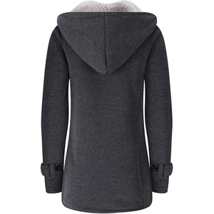 Sweat à capuche décontracté pour homme en polaire avec poche, coupe classique, uni, respirant et à séchage rapide pour un usage quotidien, hiver 2025/2026 - Product Image 2