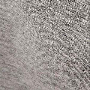 T-shirts personnalisés pour hommes en jersey 100% coton, tissu lourd, col rond, manches contrastées, décontractés, écologiques, respirants, coupe classique - Product Image 4