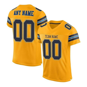 Camiseta de entrenamiento de fútbol de alta calidad sublimada personalizada temporada de verano hombres/niños camiseta de Rugby camiseta de fútbol americano personalizada - Product Image 1