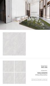 Carreaux en porcelaine finition brillante 1000x1000 | Carreaux de sol muraux grand format de qualité supérieure 100x100 | Collection d'exportation durable et élégante - Product Image 5