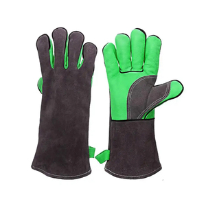 Nouveaux gants de soudage en cuir respirant de qualité avec trous de ventilation pour élégant pour les amateurs de gants en cuir pour hommes - Product Image 4