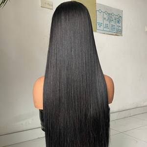 Perruque de luxe ultra-lisse HD avec closure 4x4, cheveux humains vietnamiens 100 % vierges, cuticules alignées - Product Image 1