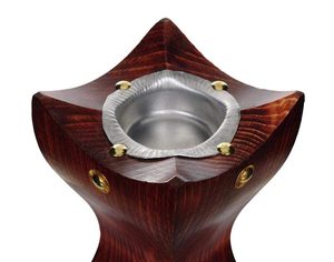Soporte para quemador de incienso de diseño de madera intrincado de la India Decoración única para el hogar a la venta a granel - Product Image 3