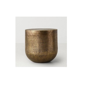 2025 Design Vintage couleur or Dessert et Table basse Table d'appoint en métal de qualité Standard utilisation pour Restaurant et maison - Product Image 1