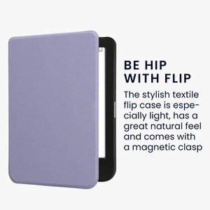 เคสเข้ากันได้กับ Kobo Clara bw/ COLOUR-NYLON protective e-reader แบบฝาพับหนังสือ laudtec - Product Image 3