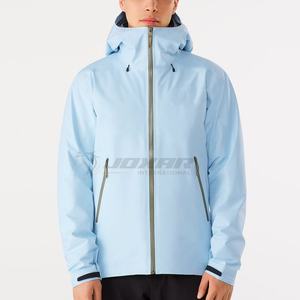 Venta al por mayor de chaquetas de esquí y snowboard para hombres a prueba de viento y impermeable de secado rápido chaqueta de esquí cortavientos transpirable servicio OEM - Product Image 2
