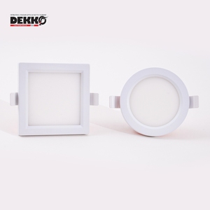 Luz de techo LED ultrafina, montaje en superficie interior moderno, cubierta acrílica blanca y negra, clasificación IP54 6500K, garantía de 3 años, hogar para niños - Product Image 2