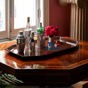 ถาดเสิร์ฟแล็กเกอร์ทำมือใช้ในร้านอาหารใช้ตกแต่งบ้านแบบกำหนดเองจากเวียดนามขายส่ง - Product Image 1