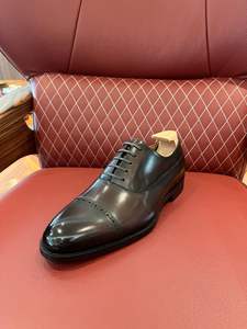 Zapatos de Vestir de Cuero para Hombre con Paneles Elásticos y Tacón Resistente al Desgaste - Product Image 2