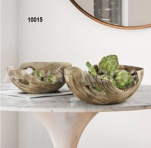 Plato y Bandeja de Madera con Diseño Original - Product Image 1