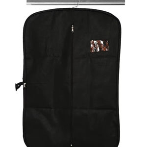 High Quality Heavy-Duty Black Non-Woven Coat <b>Cover</b> Clear Window Foldable Breathable <b>Garment</b> Protector for Winter Coats Tote - Product Image 1