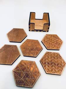 CRAFT ZONE EXPORT-Posavasos redondo de madera natural hecho a mano con acabado pulido suave para decoración del hogar a un precio asequible - Product Image 2