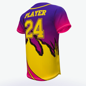 Uniformes de equipo de Softbol Juvenil, conjunto de camisetas de béisbol personalizadas con tamaño grande, nuevo diseño cómodo y transpirable - Product Image 5