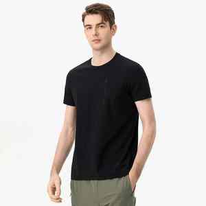 Camiseta de fitness holgada para hombre, último diseño, transpirable, 100% algodón, manga corta, - Product Image 4