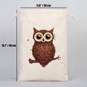 Pochette en tissu personnalisable 12 L x 16 H (30 cm x 40 cm) avec impression sérigraphique et broderie de logo pour vêtements, montres, artisanat, parfums - Product Image 3