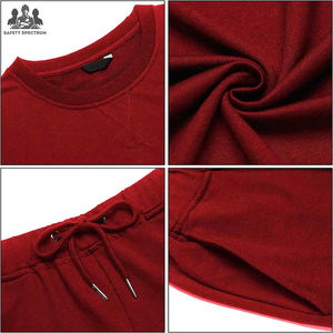 Conjunto Deportivo Informal de Invierno para Hombre |   Conjunto Deportivo Transpirable de Secado Rápido |   100% Algodón, Diseño Sólido, OEM, Venta al Por Mayor - Product Image 3