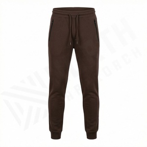 <b>Men</b> Cotton <b>Jogger</b> Trousers Adjustable Waist <b>Slim</b> <b>Fit</b> Custom Logo Gym Sweatpants Direct Factory Wholesale Customized Designs - Product Image 1
