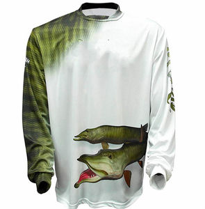 Variedad de moda Venta caliente Diseño clásico Sublimación Jerseys de pesca Diseño impreso personalizado Sublimación Jerseys de pesca - Product Image 3