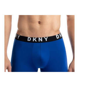 <b>For</b> DKNY <b>Men's</b> Casual 2-Pack Elastic Waist Modal <b>Trunks</b> in Blue Size Large - Product Image 2