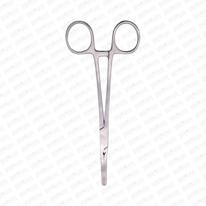 Debakey Forceps Stainless Steel Manual Surgical Grasping Vascular Clamping <b>Instrument</b> Tool Reusable High <b>Temperature</b> - Product Image 2
