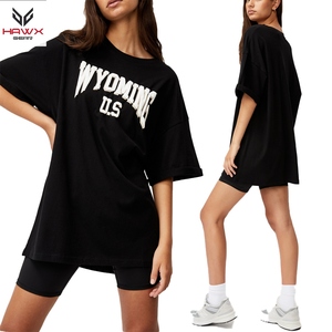 OEM personalizado de alta calidad 100% algodón lavado ácido camisetas Unisex ropa de calle de gran tamaño con verano botón estampado decoraciones de diamantes - Product Image 5