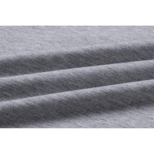 เสื้อยืดผ้าฝ้าย100% ระบายอากาศ150กรัมสำหรับผู้ชายทรงหลวมพอดีตัวพิมพ์ลายลูกเรือออกกำลังกายกระเป๋ากันยับ - Product Image 6