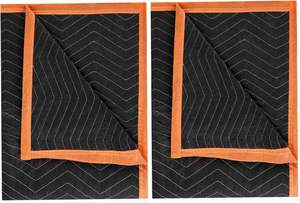 Heavy Duty Padded Moving Blankets 72" x 40" 12 piece Pack Packing Blankets Furniture Covers for Moving Made in India By Avior - Product Image 6