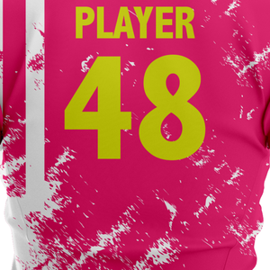 Ensemble de maillots de volley-ball personnalisés pour femmes, manches courtes, col en V, séchage rapide, respirant, polyester, uniforme d'équipe, t-shirt de sport, shorts d'entraînement - Product Image 6