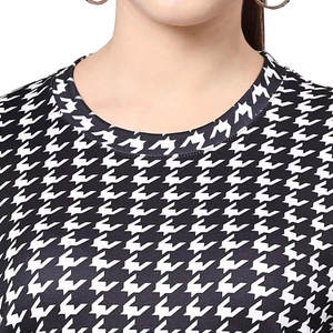 Nouvelle conception 2025, taille personnalisée, survêtement pour femme en molleton uni avec fermeture éclair et dentelle, 2 pièces, manches longues, polyester + élasthanne - Product Image 6