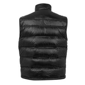 Gilet matelassé chaud pour homme et femme, en duvet d'oie, style bomber sans manches, collection automne-hiver, original - Product Image 2